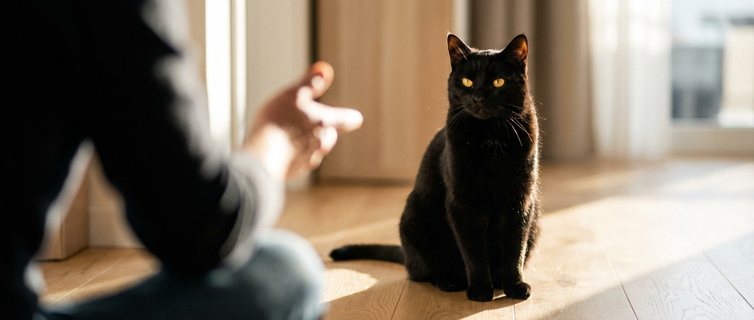 Seu gato sabe que você chamou. Ele só escolheu te ignorar