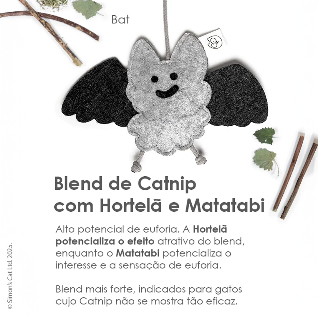 Brinquedo com Catnip - Simon's Cat - Bat
