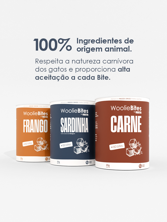 Woolie Bites: textura e tamanho ideal