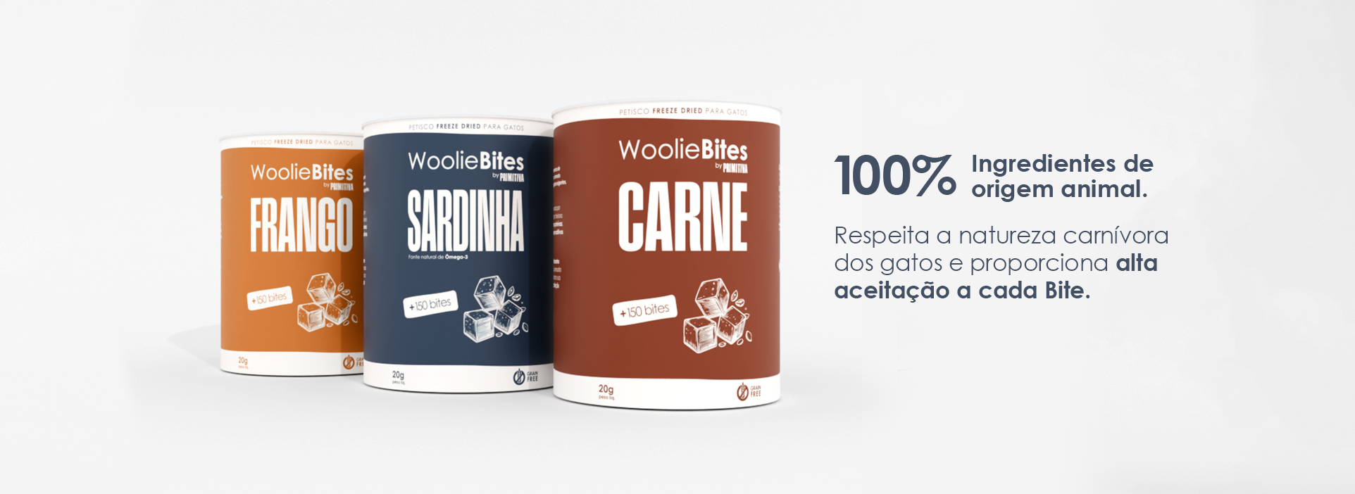 Woolie Bites: textura e tamanho ideal