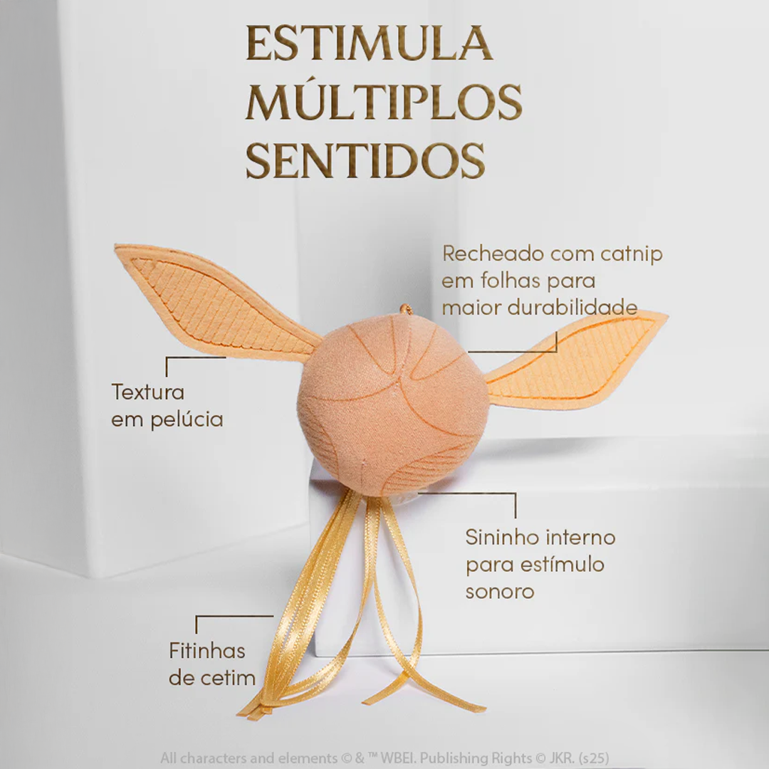 Harry Potter - Brinquedo com Catnip