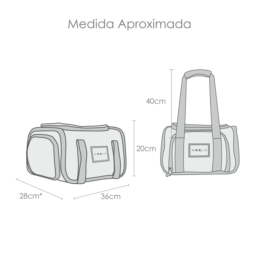 Tabela de medidas do produto