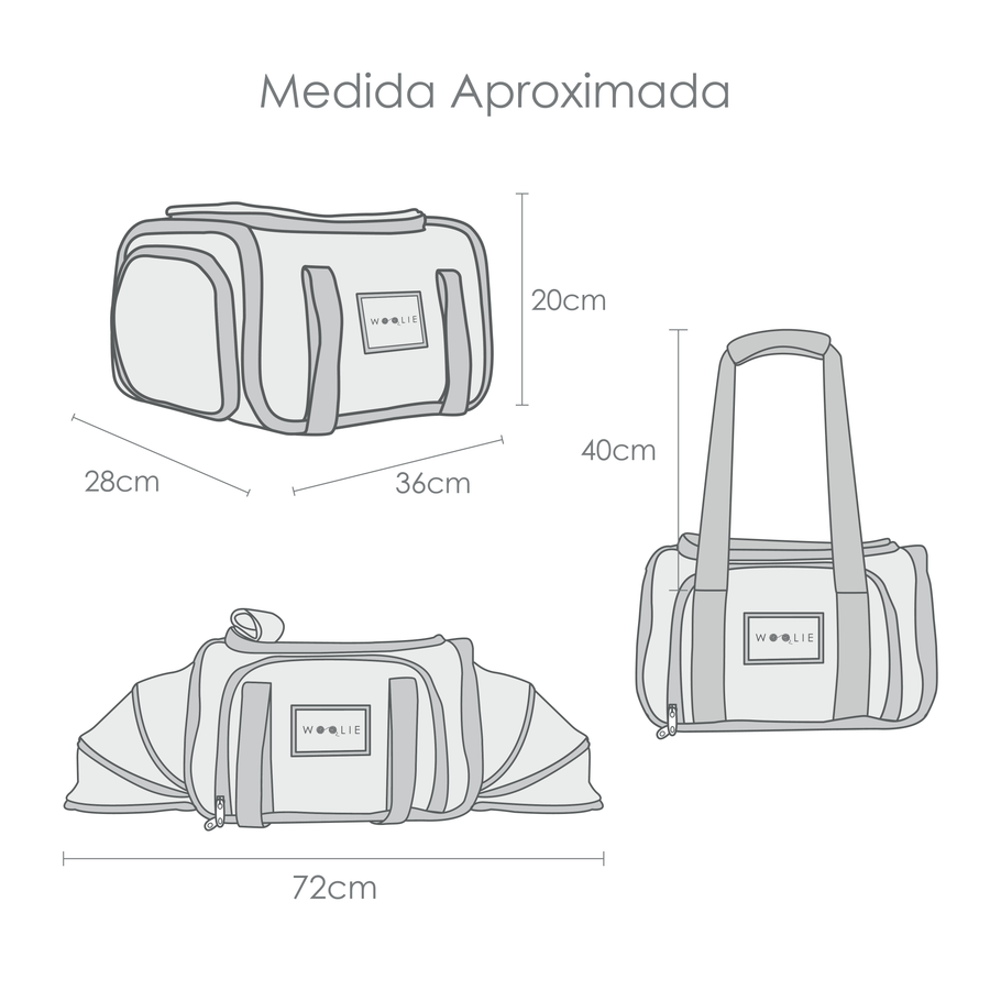 Tabela de medidas do produto