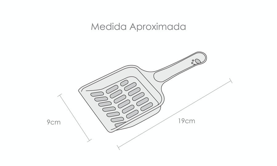 Tabela de medidas do produto