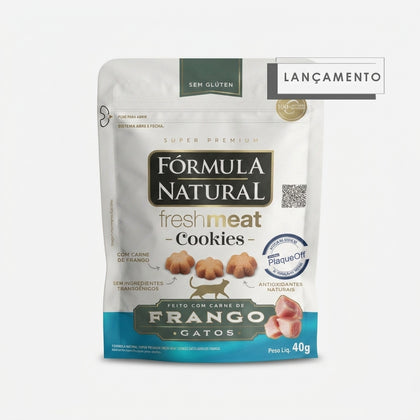Petisco para Gatos - Fresh Meat Cookies - Fórmula Natural