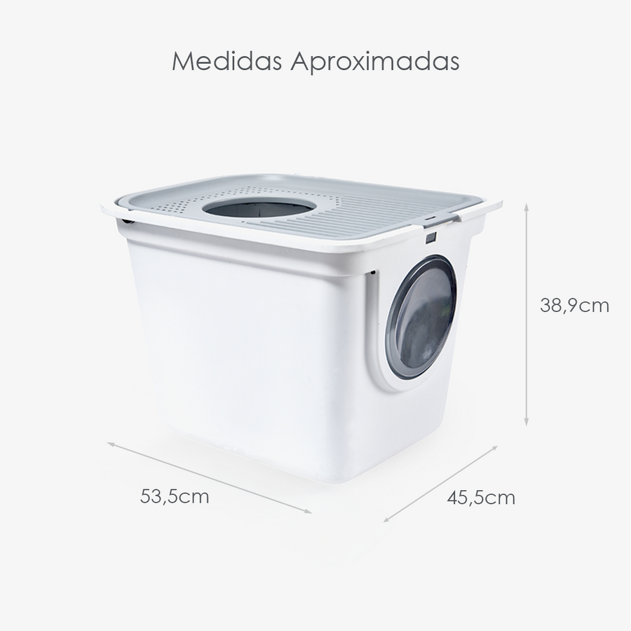 Tabela de medidas do produto