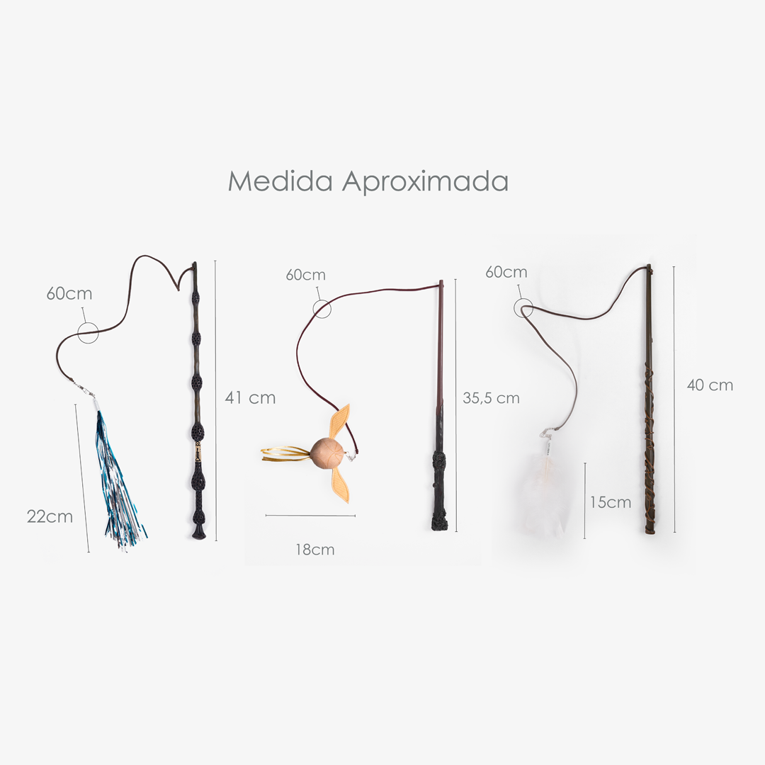 Harry Potter - Varinhas para Gatos