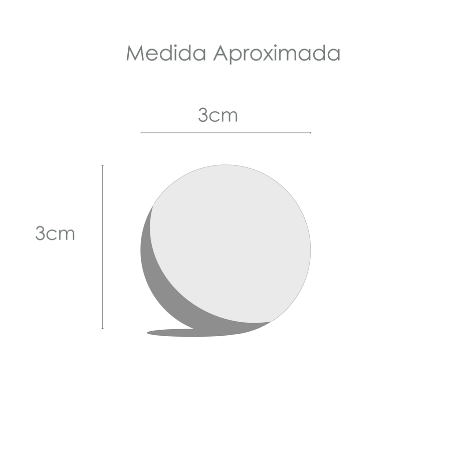 Tabela de medidas do produto