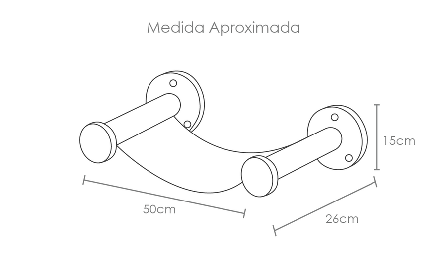 Tabela de medidas do produto