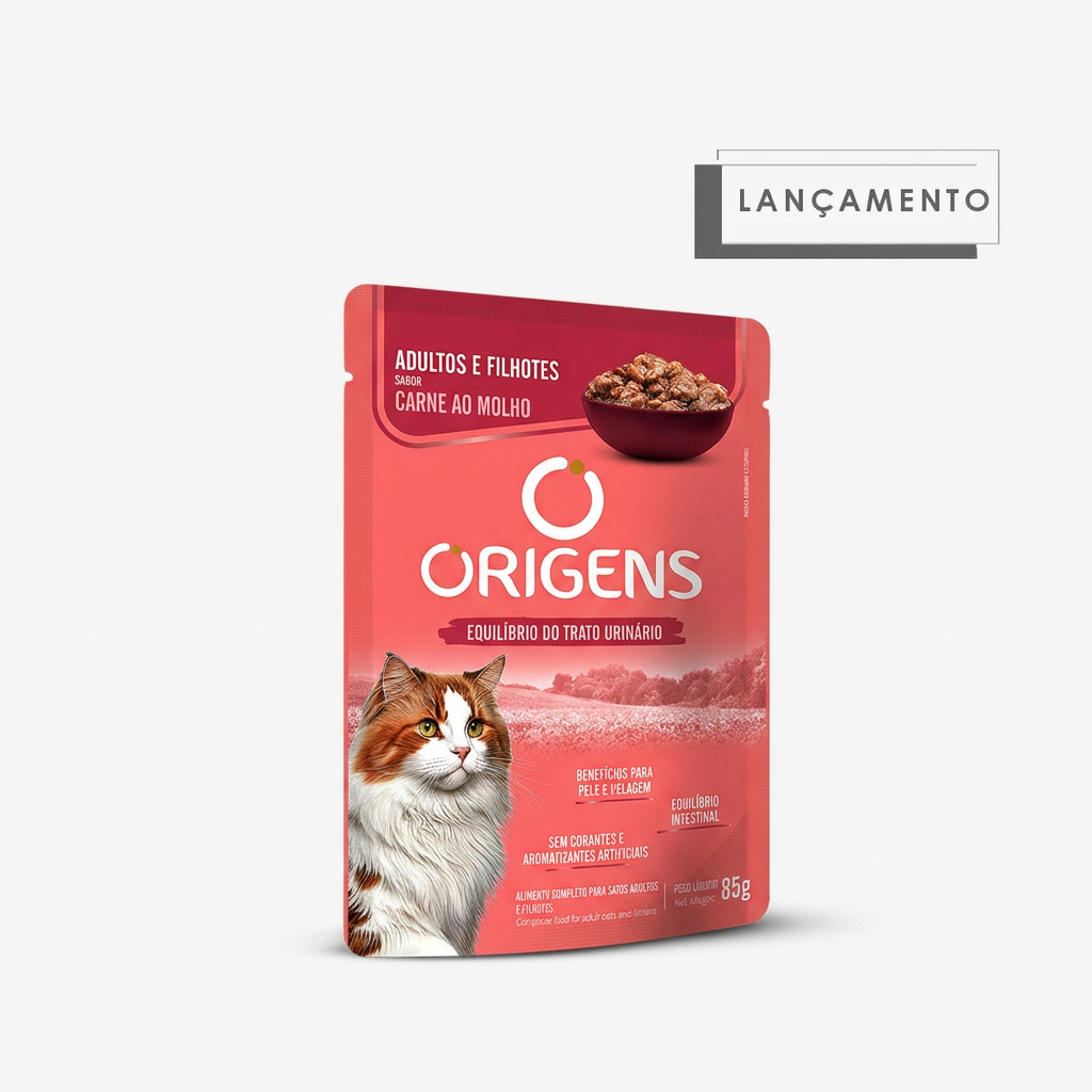 Sache para Gatos - Origens (Adulto / Filhote)