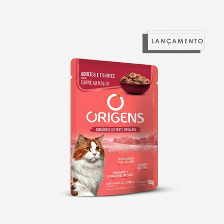 Sache para Gatos - Origens (Adulto / Filhote)