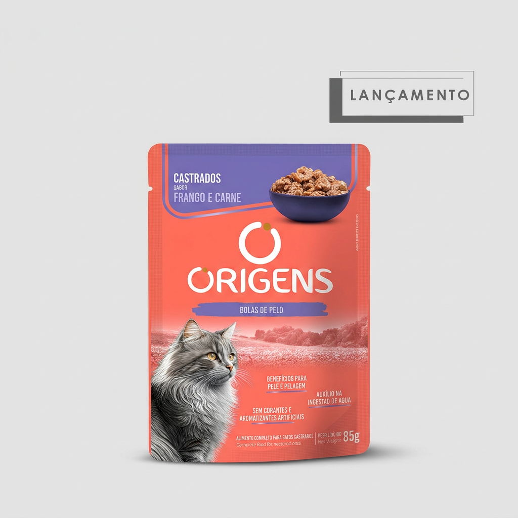 Sache para Gatos - Origens (Castrados)