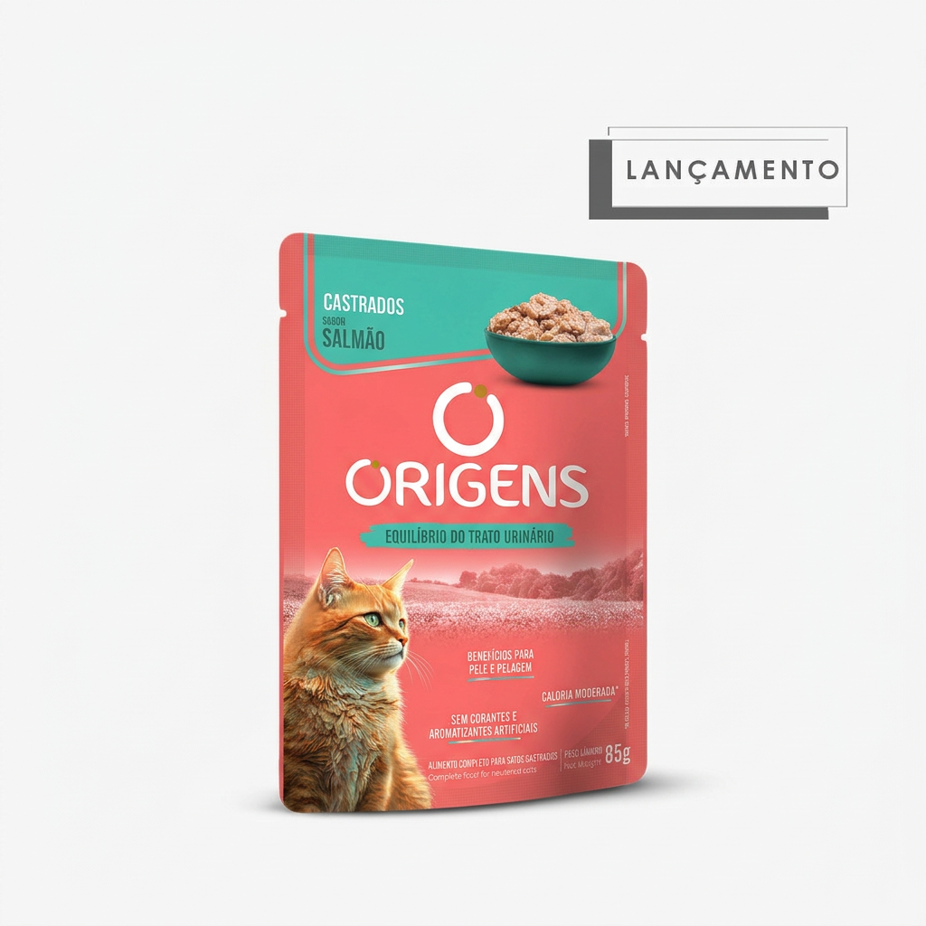Sache para Gatos - Origens (Castrados)