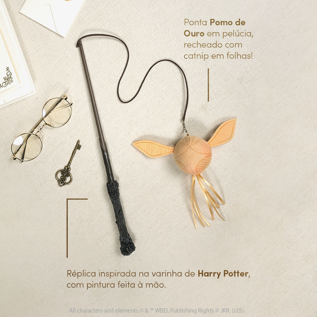 Harry Potter - Varinhas para Gatos